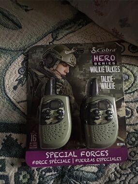 Hero Series Special Forces Olive Green Walkie Talkies - 2 Pack